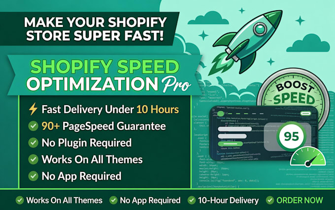 do shopify speed optimization and increase shopify speed