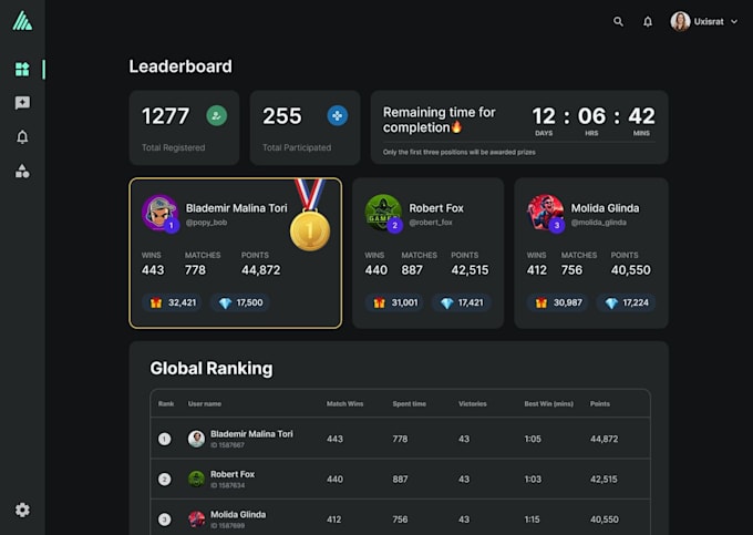 build esports tournament app with admin panel like bgmi pubg free fire
