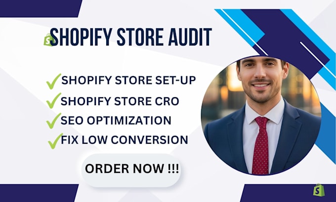 shopify store audit optimize product SEO and conversion rate cro