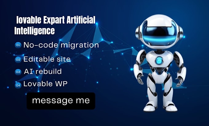 rebuild lovable ai app into editable wordpress or wix website
