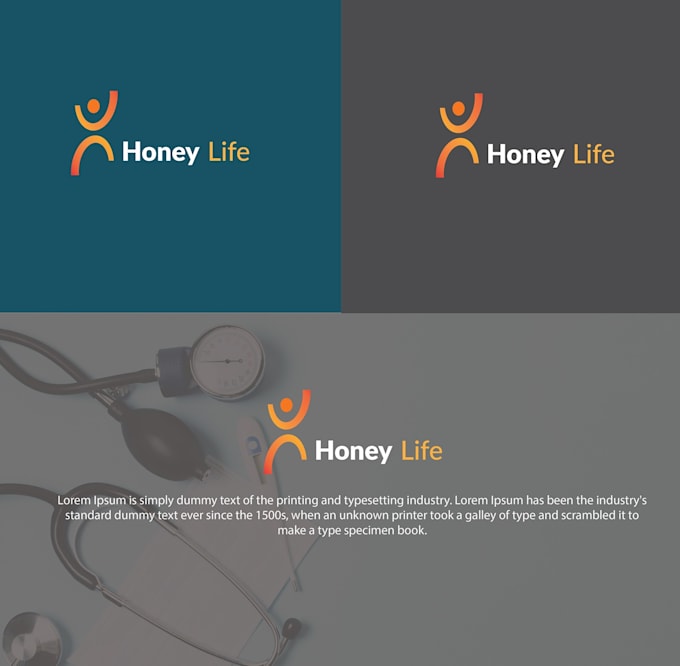 design clean medical, dentist and pharmacy logo