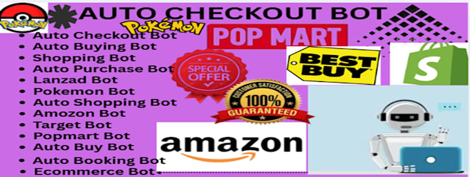do automated bot auto checkout bot auto buying bot pokemon bot