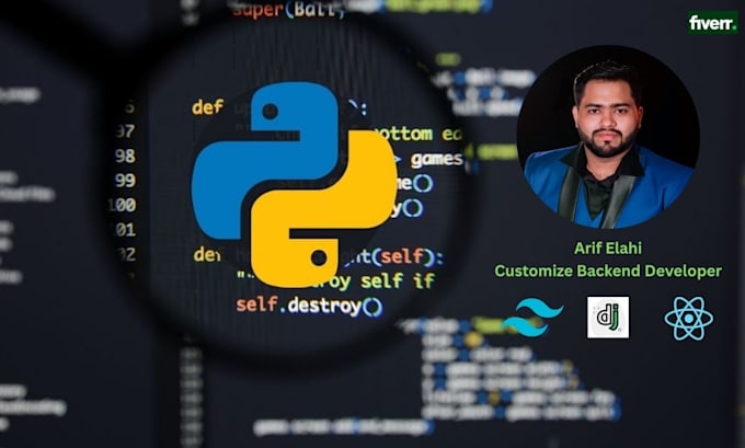 program python, fastapi and django for you and your website