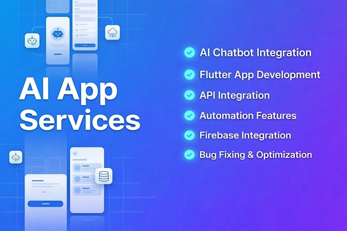 develop ai powered mobile app using flutter