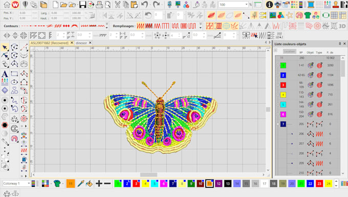 do professional embroidery digitizing for hats, caps, and left chest logo