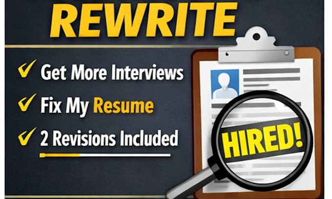 write a simple, effective resume that gets results fast