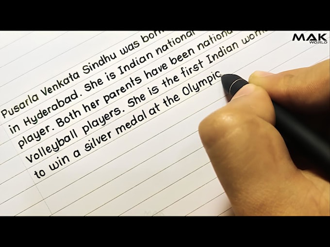 write and deliver beautiful handwritten letters or messages