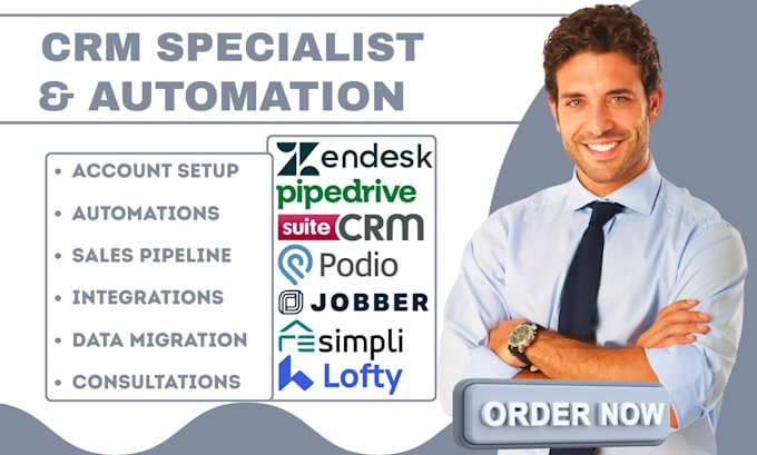 do zendesk zoho salesforce pipedrive suitecrm podio jobber resimpli crm lofty