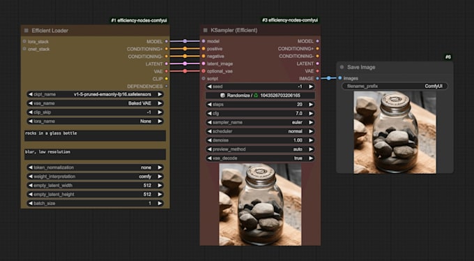 create custom comfyui workflows for sfw and nsfw stable diffusion generation