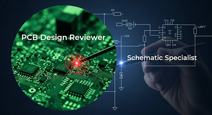 review your pcb design and schematic for errors and optimization