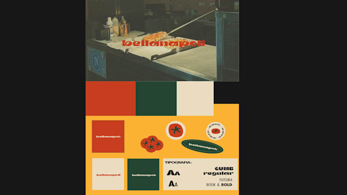 create a visual identity for your brand