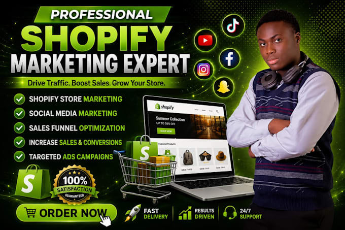 do shopify marketing, shopify promotion to boost sales and ecommerce marketing
