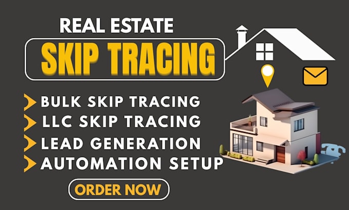 do bulk real estate skip tracing and tracing llc