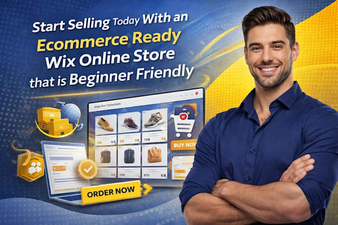 build wix online store for small business and dropshipping for beginners