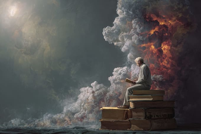 create an epic fantasy book cover