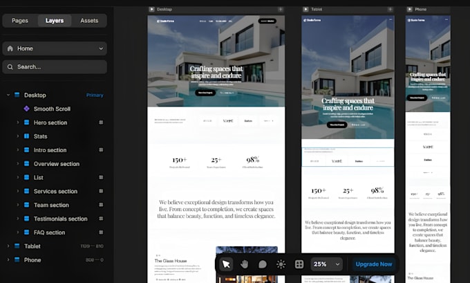 fix, redesign or build your framer website, landing page or figma to framer