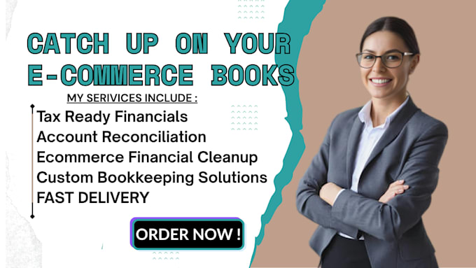 do catch up bookkeeping and clean up quickbooks, amazon and shopify books