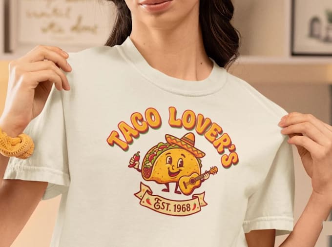 do vintage cantina taco mexican restaurant tee logo
