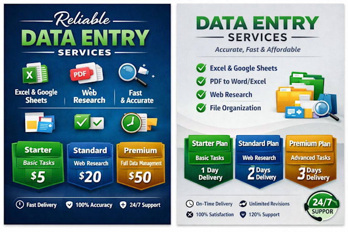 provide fast and reliable data entry services