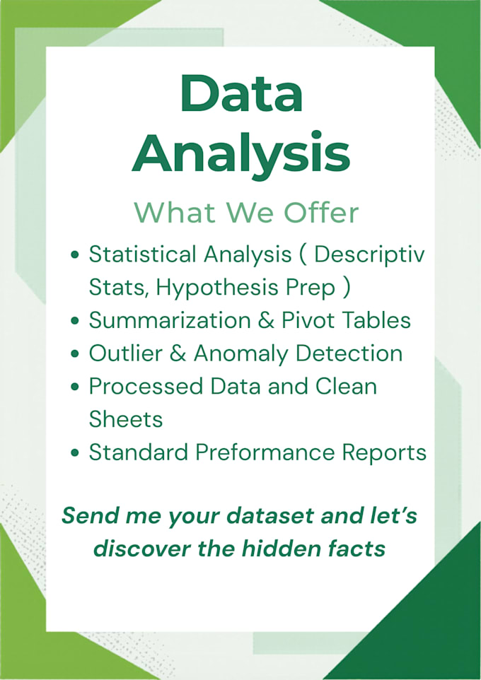 analyze, summarize, and report your data in excel or google sheets