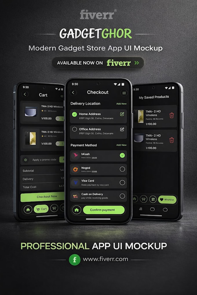 Design modern mobile app ui ux design for ios and android by ...