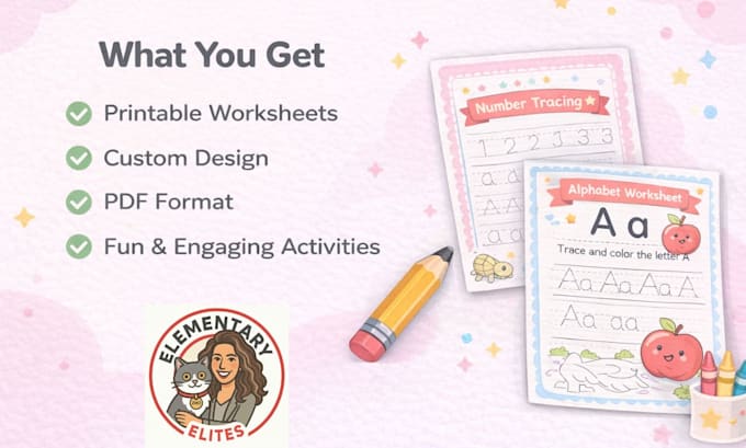 Design printable worksheets and fun educational activities for kids by ...