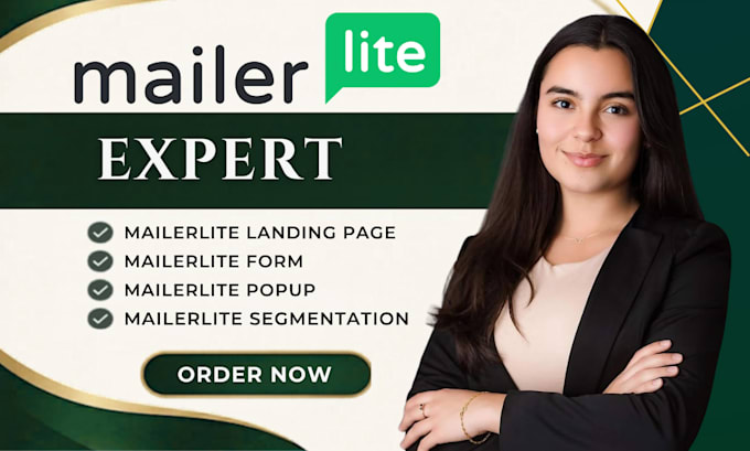 setup mailerlite landing page mailerlite popup form lead segmentation tagging