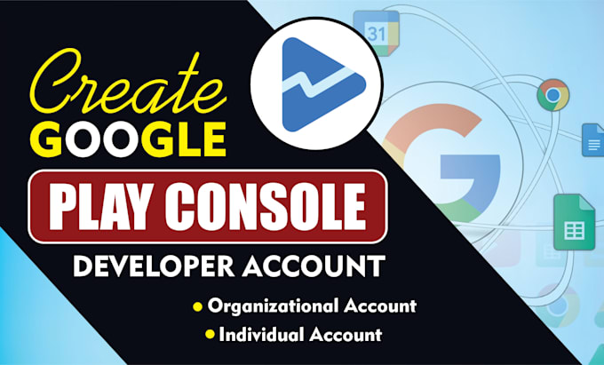 create and setup google play console verified accounts