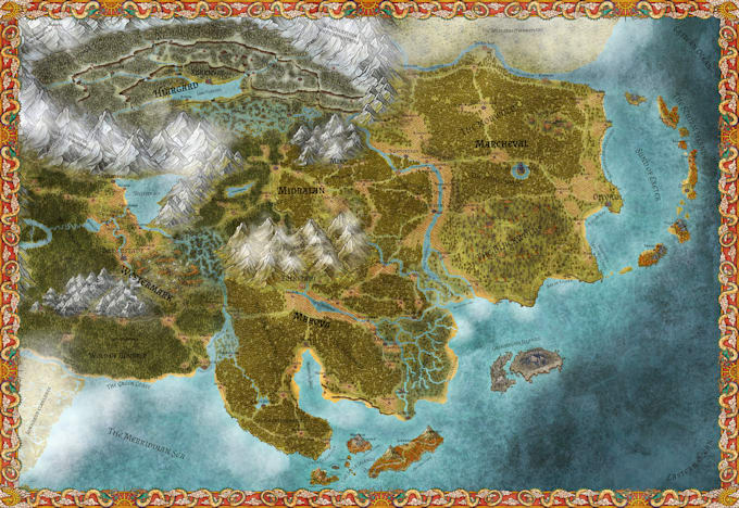 make a fantasy map