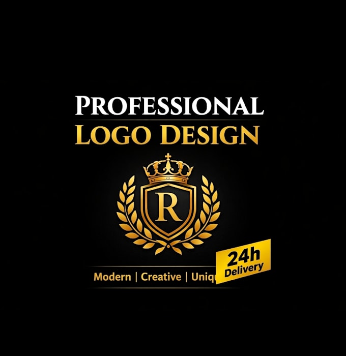 design a modern professional logo for your bussiness
