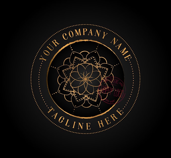 create a sacred geometry mandala logo design