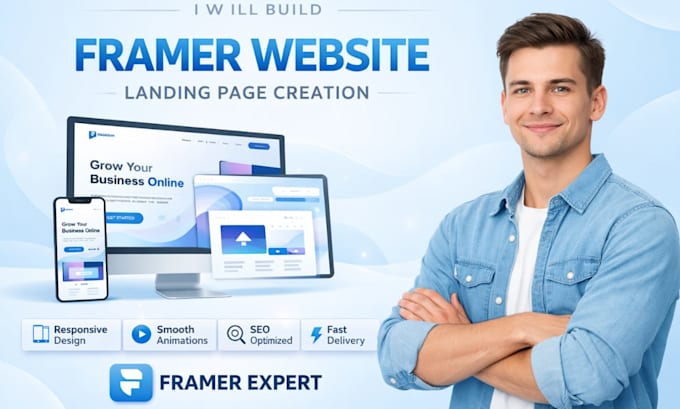 build framer website framer landing page create framer website