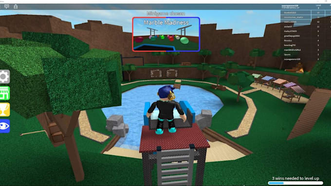 develop roblox game with roblox map, building, model and script in roblox studio