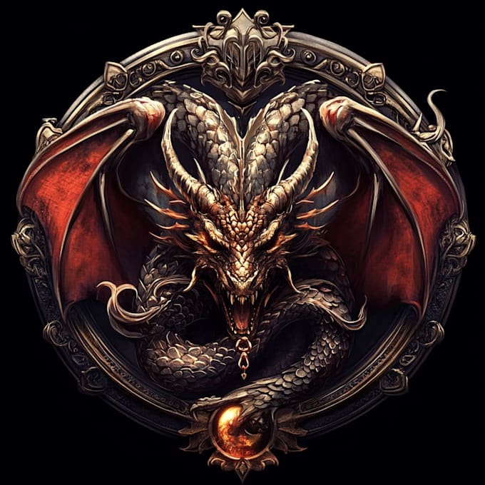 create a fantasy logo