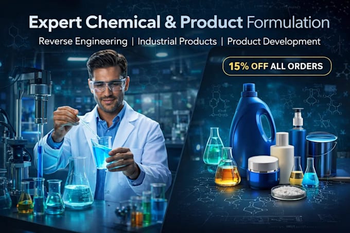 do chemical formulation, products development and reverse engineering