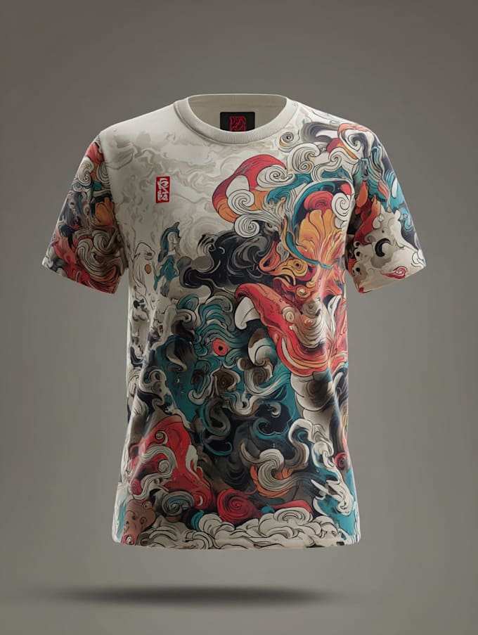 design a japanese t shirt design