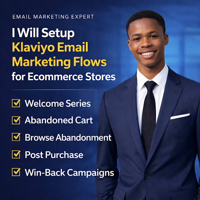 setup ecommerce email marketing flows in klaviyo