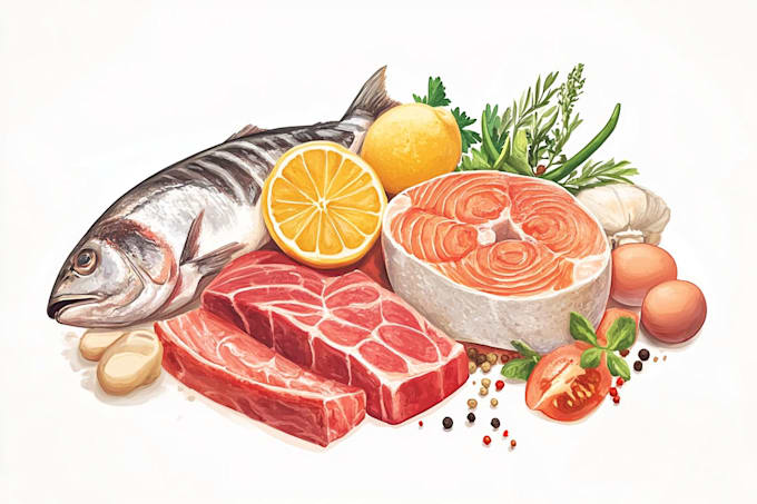 food and drink illustration