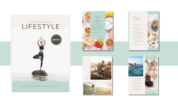 design editable canva ebook, lead magnet, workbook, and PDF