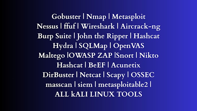 do work kali linux cybersecurity labs