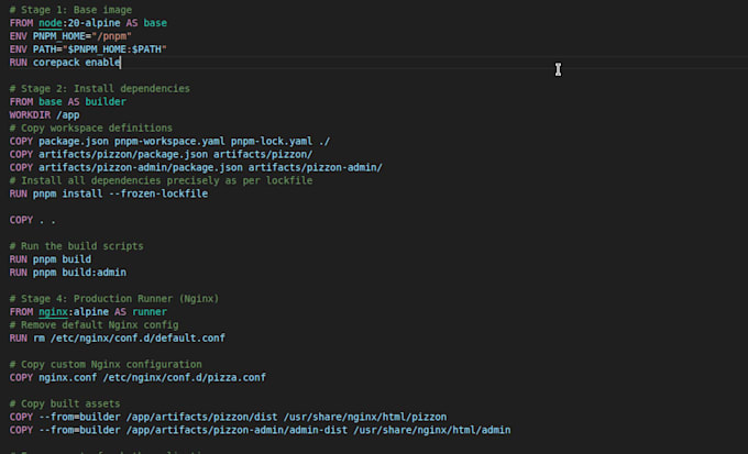 dockerize your node, python app with docker, docker compose