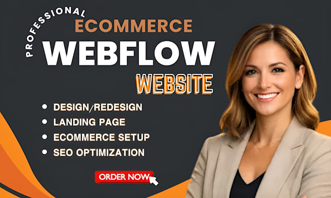design webflow website, develop figma to webflow website redesign for business