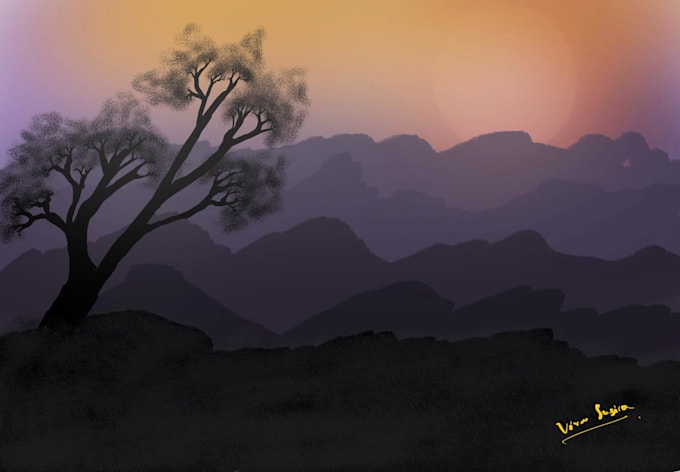 drowing on ipad digital art