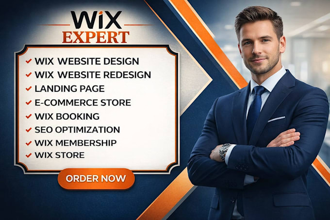design wix website redesign wix website build responsive wix website