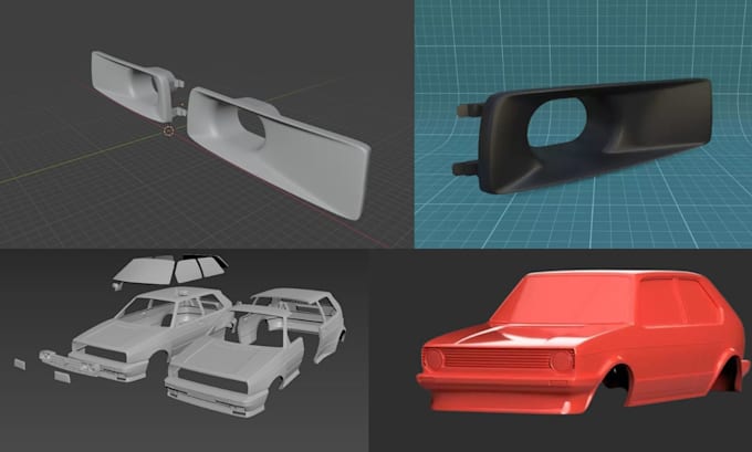 repair, fix, edit and cleanup stl and obj files for 3d printing
