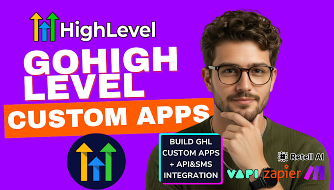 gohighlevel custom app ghl marketplace apps ghl api integration sms integration