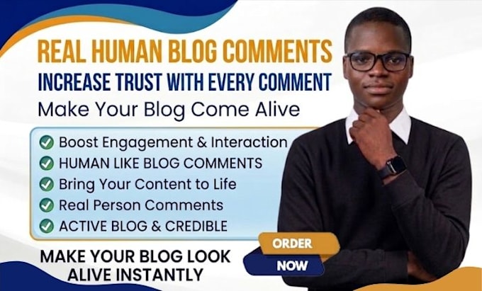write engaging blog comments, website comments that boost interaction, trust