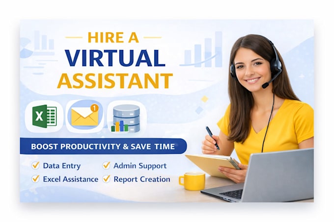 asistente virtual y entrada de datos con excel