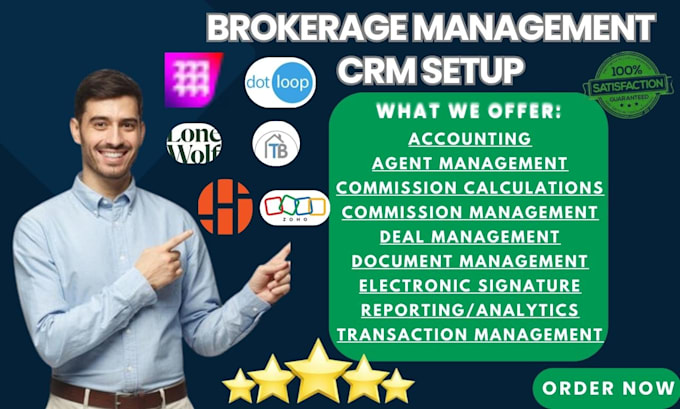 setup brokerage management crm via dotloop lone wolf costar brokerage engine