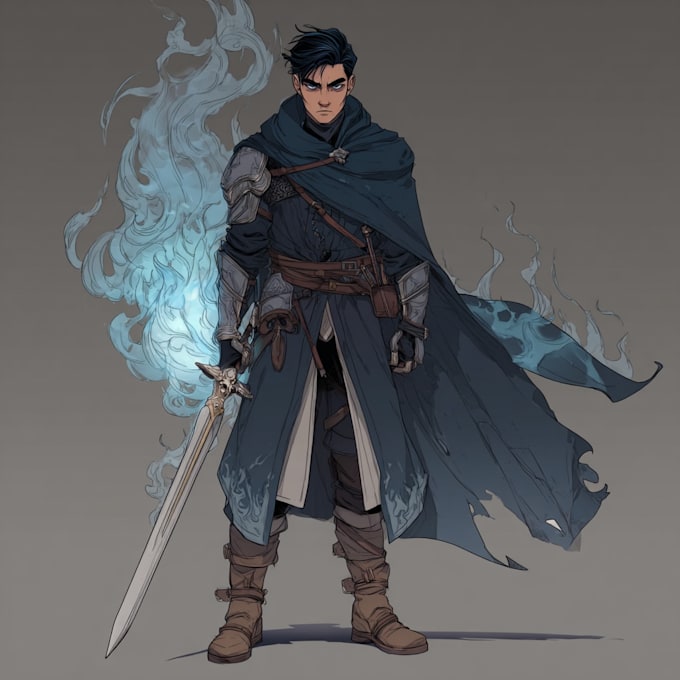 illustrate dnd character illustration